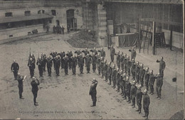 CPA CP Sapeurs Pompiers De Paris Appel Des Morts Au Feu - Bombero