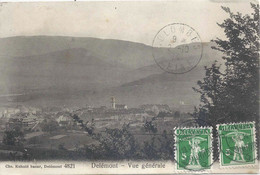 Delémont - Vue Générale           1914 - Delémont