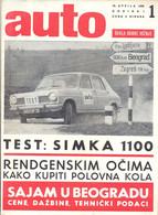 `AUTO`. The Issue Serbocroatien`s Text Number. - Riviste & Giornali