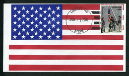 USA 2002 Sc B2, Heroes Of America, Us Army FDC, New York, NY, Jun. 7 | Flag - 2001-2010