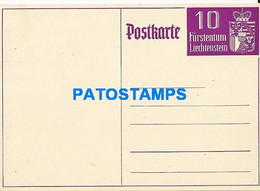 170288 LIECHTENSTEIN 10 FÜRSTENTUM POSTAL STATIONERY POSTCARD - Ganzsachen