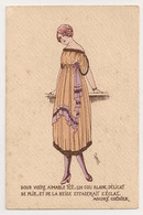 Ref 567 : CPA Illustrateur PERO Mode Feminine Art Nouveau André Chinier - Other Illustrators