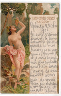 LES CINQ SENS - Le Goût  - 1905 (I134) - Mujeres