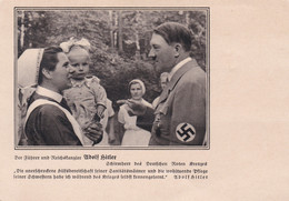 Red Cross - Schirmmherr DRK Adolf Hitler - Guerre 1939-45