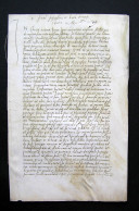 Ancient Manuscript Parchment Dated 1487 - Manuscripts