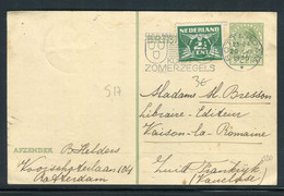 Pays Bas - Entier Postal + Complément De Rotterdam Pour Vaison La Romaine ( France ) En 1936 - Prix Fixe !!! - Ref S 17 - Ganzsachen