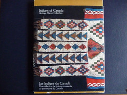 (5) CANADA INDIANS OF CANADA HERITAGE STAMPS COLLECTION SEE SANS. - Collections