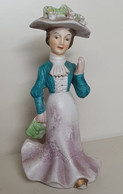 La Femme En Belle Tenue - Chapeau Sac Robe - STATUETTE - Bon état - 29 / Vers 1990 - Altri & Non Classificati