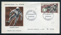 Niger - Enveloppe FDC En 1966 - Cosmonaute - Prix Fixe !! - Ref S 25 - Niger (1960-...)