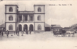 2615/ Ismailia, The Station, Paardenkoets. - Ismailia