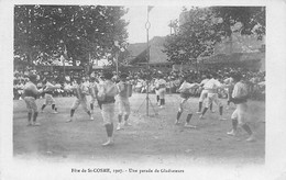 La Riche       37       Fête De Saint Cosme 1907 .  Une Parade De Gladiateurs        (voir Scan) - La Riche