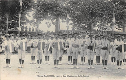 La Riche       37       Fête De Saint Cosme 1907 .  Les Gladiateurs De Saint Joseph         (voir Scan) - La Riche