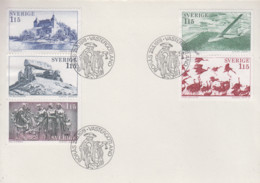 Enveloppe  FDC  1er   Jour   SUEDE   La  Province  De   VÄSTERGÖTLAND    1978 - FDC