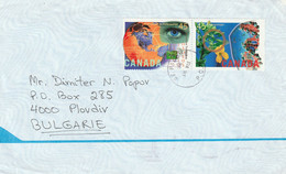 Canada Cover To Bulgaria - Storia Postale