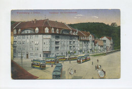 1914 Dt. Reich Farbige Fotokarte Waldenburg Schlesien Walbrzych Vierhäuser + Schillerbaude - Schlesien