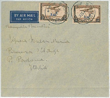 17204 - BELGIAN CONGO Belge - Postal History -  AIRMAIL COVER To ITALY 1937 - Brieven En Documenten