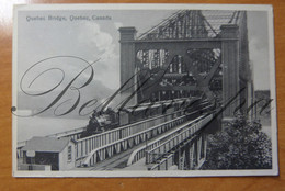 Quebec. Bridge Pont Railroad Chemin De Fer. Train Trein - Québec - Les Rivières
