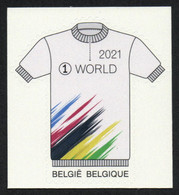 Belgium 2021 MNH, Cycling World Championships, Rainbow Jersey - Wielrennen