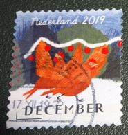 Nederland - NVPH - 3882 - 2019 - Gebruikt - Cancelled - December - Decemberzegel - Kerst - Kerstmis - Hanen - Bomen - Used Stamps