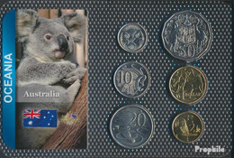 Australien Stgl./unzirkuliert Kursmünzen Stgl./unzirkuliert Ab 1999 5 Cents Bis 2 Dollars - Ongebruikte Sets & Proefsets