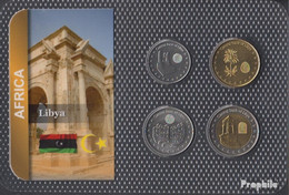 Libyen 2014 Stgl./unzirkuliert Kursmünzen Stgl./unzirkuliert 2014 50 Dirhams Bis 1/2 Dinar - Libië