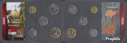 Singapur Stgl./unzirkuliert Kursmünzen Stgl./unzirkuliert Ab 2013 5 Cents Bis 1 Dollar - Singapour