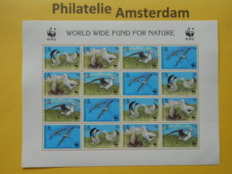 Tristan Da Cunha 1999, EXTRA PANDA / WWF FAUNA BIRDS VOGELS OISEAUX: Mi 654-57, ** - KB - Nuovi
