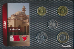 Bahrain Inseln Stgl./unzirkuliert Kursmünzen Stgl./unzirkuliert Ab 2002 5 Fils Bis 100 Fils - Bahreïn