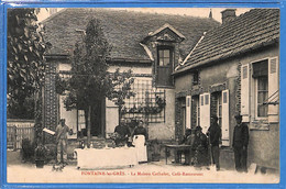10 - Aube -    Fontaine Les Gres - La Maison Cathalon - Cafe Restaurant   (N6079) - Autres & Non Classés
