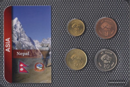 Nepal 1997 Stgl./unzirkuliert Kursmünzen Stgl./unzirkuliert 1997 1 Rupee Until 10 Rupees - Nepal