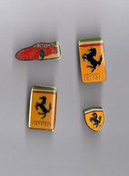 Lot De 4 Pin's Voiture Ferrari (tous Différents) - Ferrari