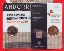 Andorra 2 Euro 2020 "XXVII Ibero - American Summit" BiMetallic BU - Andorre