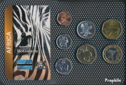 Botswana Stgl./unzirkuliert Kursmünzen Stgl./unzirkuliert Ab 1991 5 Thebe Bis 5 Pula - Botswana