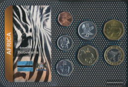 Botswana Stgl./unzirkuliert Kursmünzen Stgl./unzirkuliert From 1991 5 Thebe Until 5 Pula - Botswana