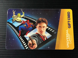 Mint Gift Card - Universal Orlando Resort - Harry Potter, Spider-Man, Shrek, Set Of 1 Mint Card - Collezioni