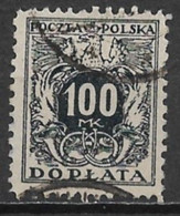 Poland 1921. Scott #J47 (U) Numeral Of Value - Strafport