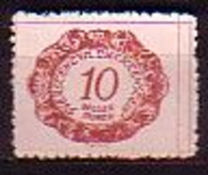 LIECHTENSTEIN - 1920 - Timbre Taxe - Serie Courant  - 10h - Yv 1* - Portomarken