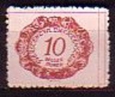 LIECHTENSTEIN - 1920 - Timbre Taxe - Serie Courant  - 10h - Yv 2* - Taxe