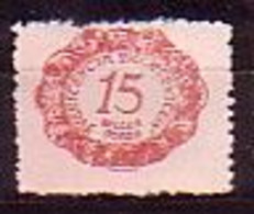 LIECHTENSTEIN - 1920 - Timbre Taxe - Serie Courant  - 15h - Yv 3* - Impuesto