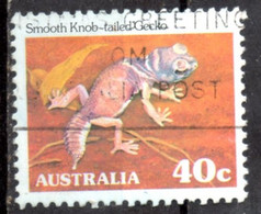 Australia 1982 - Geco Comune Smooth Knob-tailed Gecko - Used Stamps