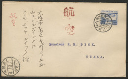 JAPAN AIR MAIL First Flight Tokyo-Osaka A4 / 259 / JAPON POSTE AERIENNE N°5 Premier Vol (See Details In Description). - Covers & Documents