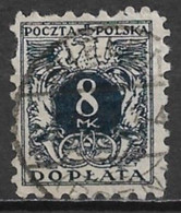 Poland 1921. Scott #J44 (U) Numeral Of Value - Strafport