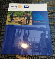 23-9-2021 - Australia - Centenary Of Rotary In Australia -1 Presetation Folder + 1 FDI 6th March 2021 Cover + 1 Maxicard - Presentation Packs