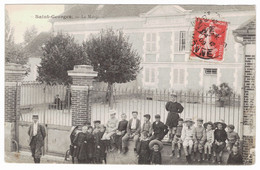 89 - Saint-Georges (sur Baulche) - La Mairie - 1909 - Saint Georges Sur Baulche