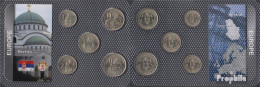 Serbien Stgl./unzirkuliert Kursmünzen Stgl./unzirkuliert Ab 2003 1 Dinar Bis 20 Dinara - Serbie