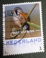 Nederland - NVPH - 3013 - Vogels - 2017 - Persoonlijk Gebruikt - Cancelled - Vogels - Baardman - Timbres Personnalisés