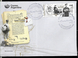 #10061 ARGENTINE,ARGENTINA 2021 FIRST POSTMAN 250° ANIVERSARY FDC,PREMIER JOUR - Neufs