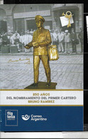 #10062 ARGENTINE,ARGENTINA 2021 FIRST POSTMAN 250° ANIVERSARY, POST OFFICIAL BROCHURE - Neufs