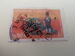 Napoleon 1er Et La Garde Impériale - Artilleur à Pied - 0.50 € - Multicolore - Oblitéré - Année 2004 - - Usati