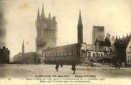 034 754 - CPA - Belgique - Campagne De 1914-1915 - Ruines D'Ypres - Ieper